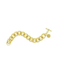 Bracciale catena grumetta in bronzo dorato 0052 Unoaerre da donna