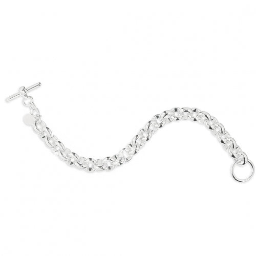 Bracciale in bronzo argentato 1043 Unoaerre donna