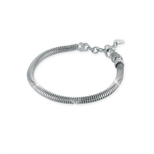 Bracciale in bronzo argentato Unoaerre donna 1465