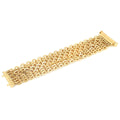 Bracciale in bronzo dorato 1884