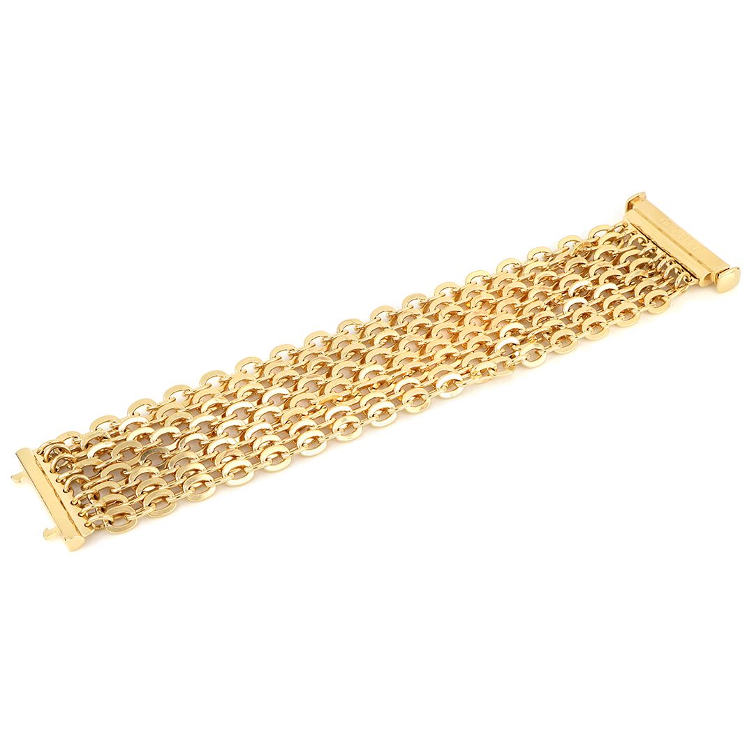 Bracciale in bronzo dorato 1884