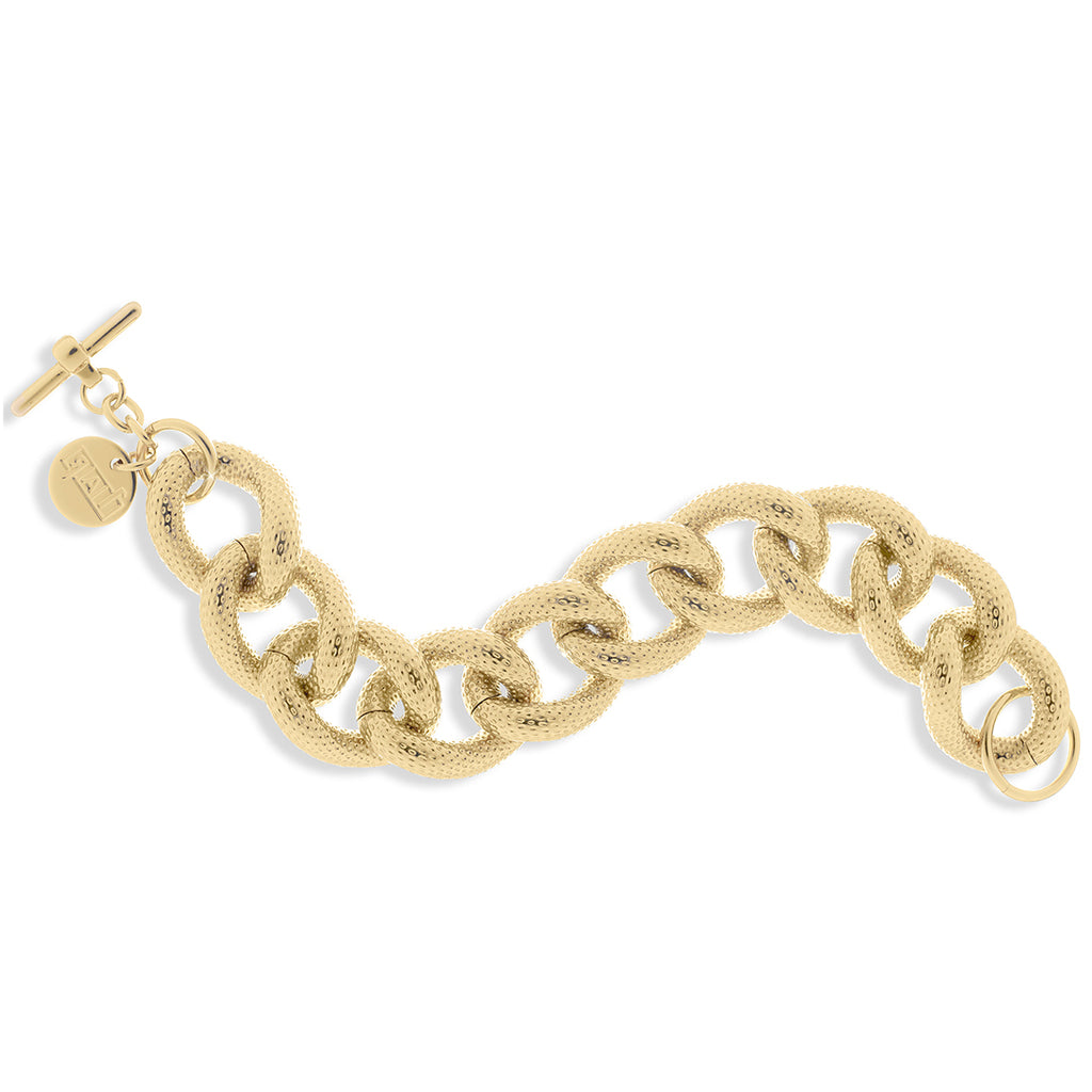 Bracciale in bronzo dorato Unoaerre donna 0673