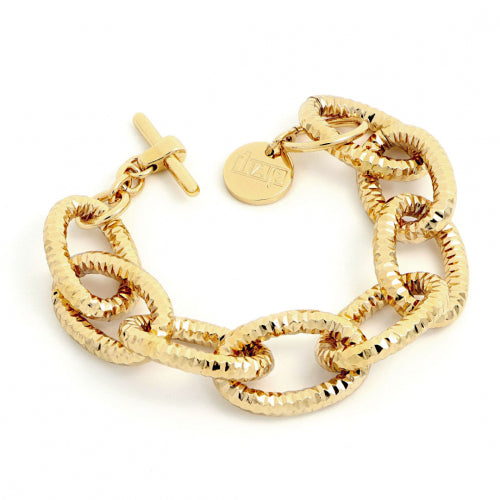 Bracciale in bronzo dorato Unoaerre donna 1900
