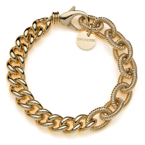 Bracciale in bronzo dorato Unoaerre donna 2020