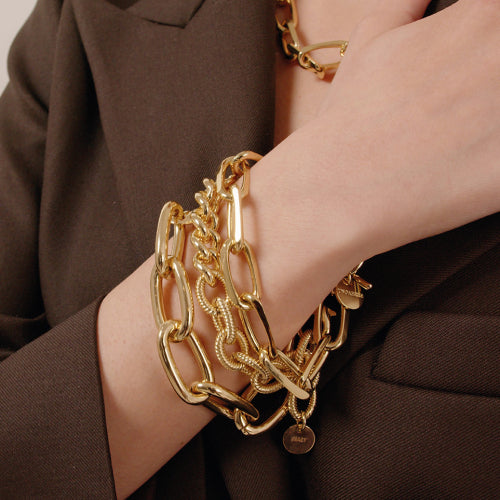 Bracciale in bronzo dorato Unoaerre donna 2020