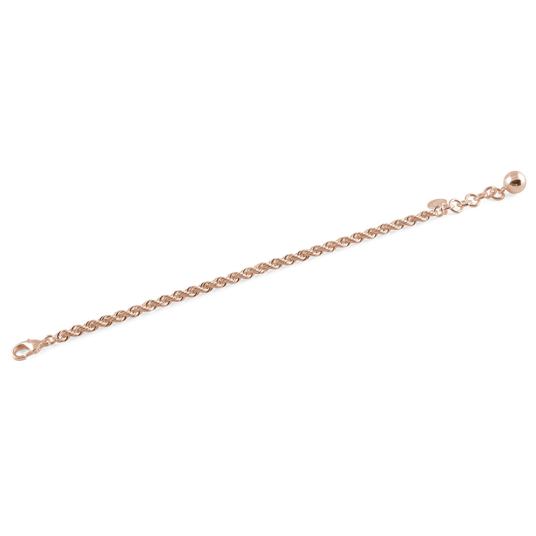 Bracciale in bronzo dorato rosa Unoaerre donna 1592