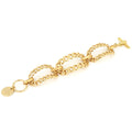 Bracciale in bronzo giallo 1864