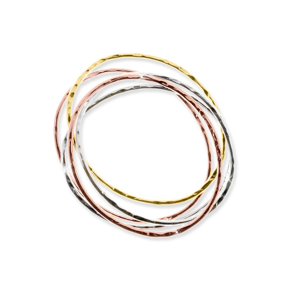 Bracciale in bronzo Unoaerre tre colori 0381