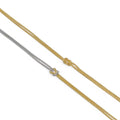 Armband aus 18 Karat 750er Gold mit feinem Unendlichkeitsknoten