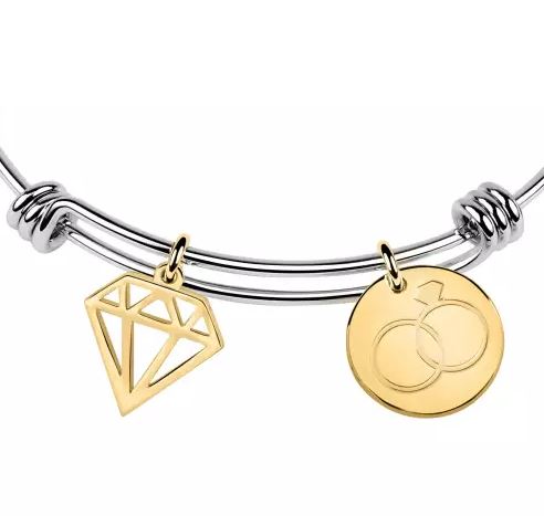 Bracciale la petite story bangle donna rigido - LPS05AQJ02