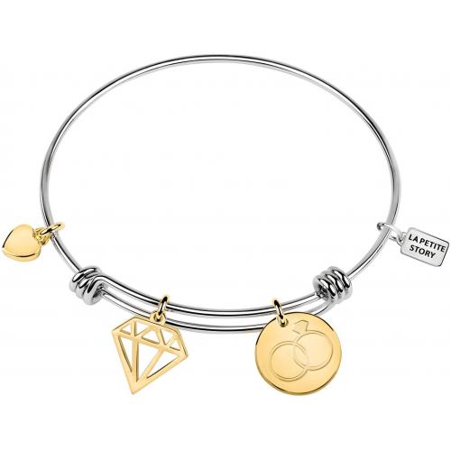 Bracciale la petite story bangle donna rigido - LPS05AQJ02
