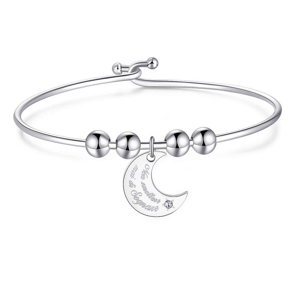 Bracciale luna donna gioielli Sagapò Be My Always sbm69