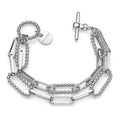 Bracciale paper clip con elementi palline Unoaerre donna 2164