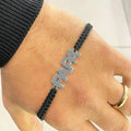 Bracciale regolabile festa del papà in argento 925
