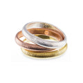 Armreif Tubogas aus Bronze, dreifarbig, Unoaerre Damen 0700