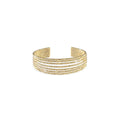 Bracciale rigido donna in bronzo dorato Unoaerre 1166