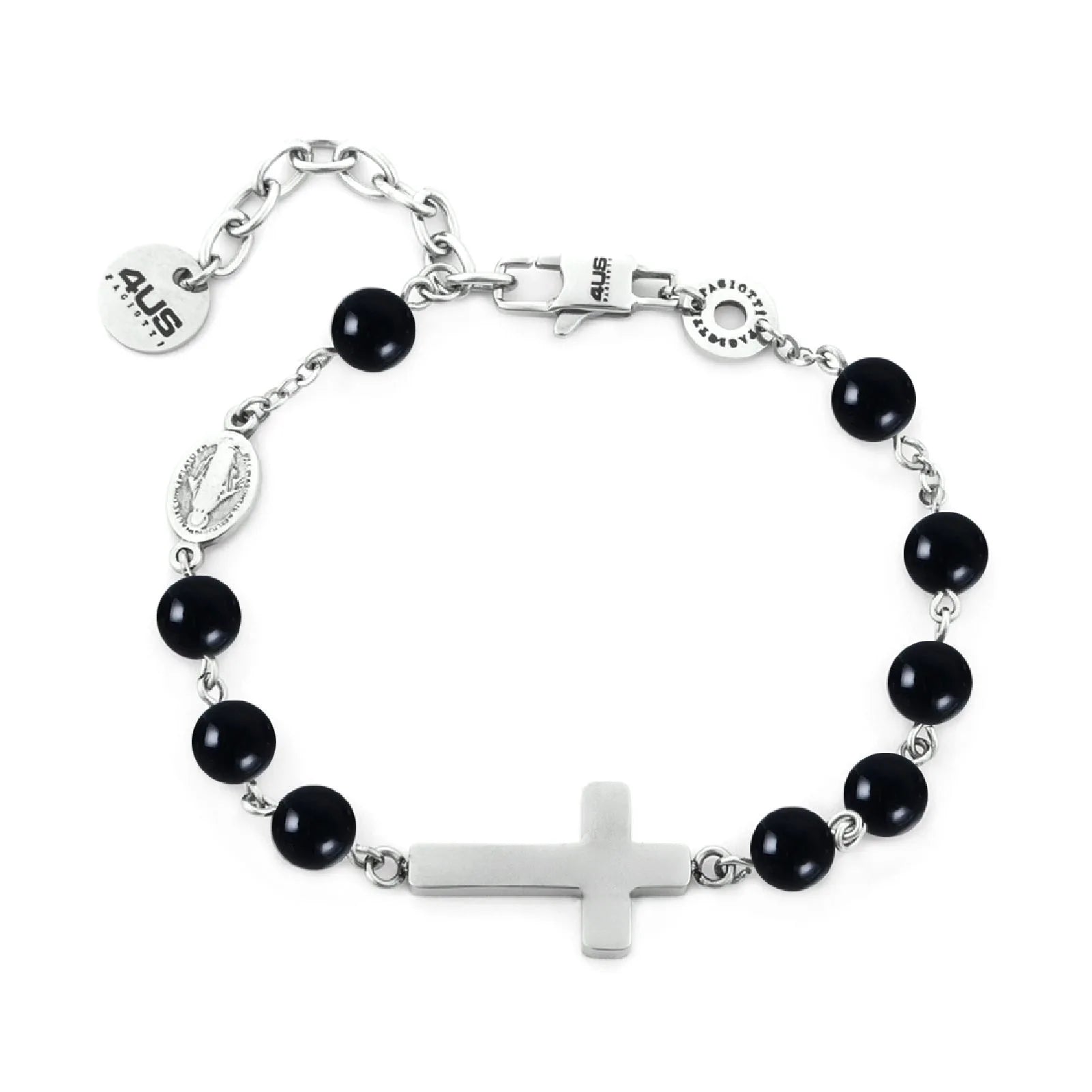 Bracciale rosario 4US Cesare Paciotti Uomo 4ubr7495