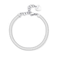 Bracciale snake colore argento Sagapò donna shk35