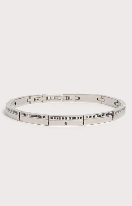 Bracciale sottile Bikkembergs uomo con diamante banb02ww