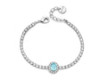 Bracciale tennis Kiara donna in ottone e zirconi kbrd1789b