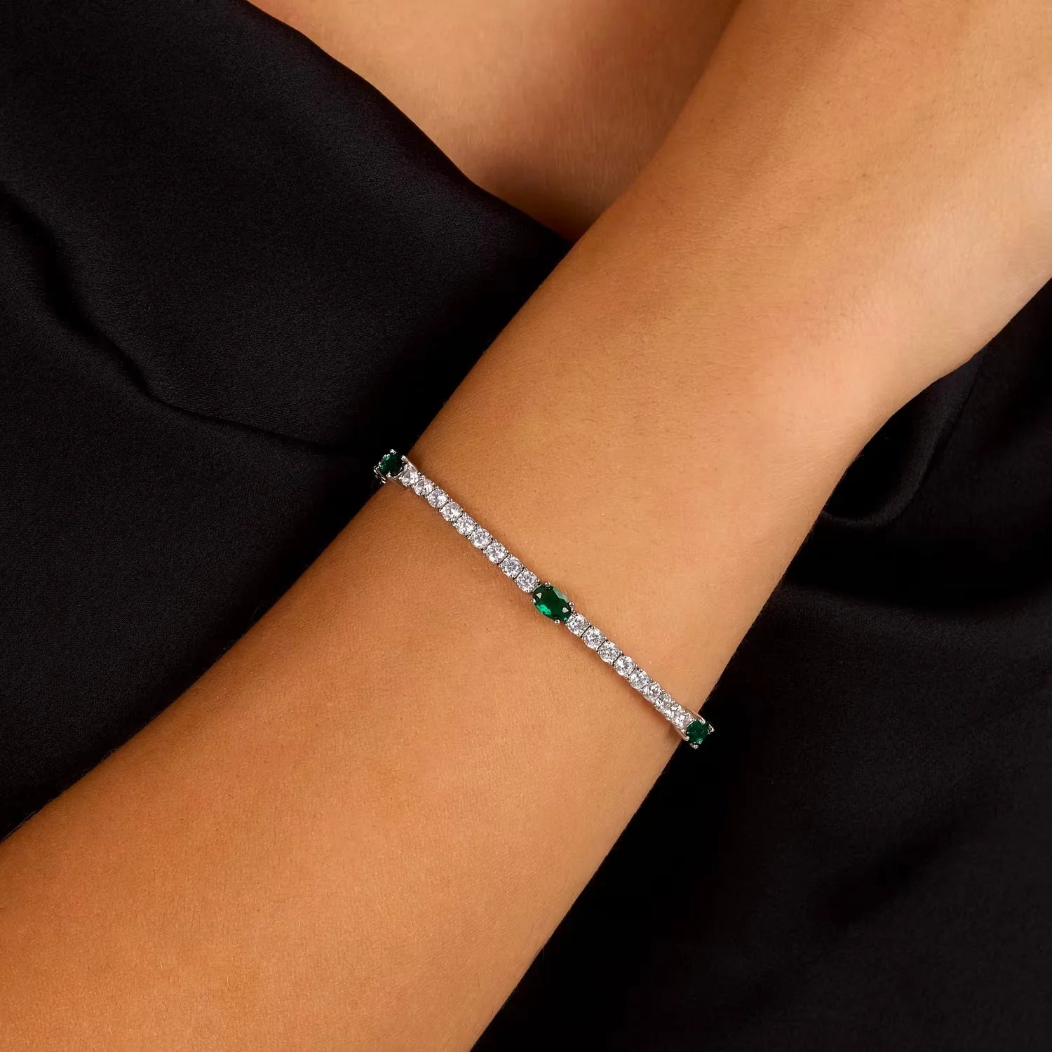Bracciale tennis Morellato donna argento e zirconi SAIW267