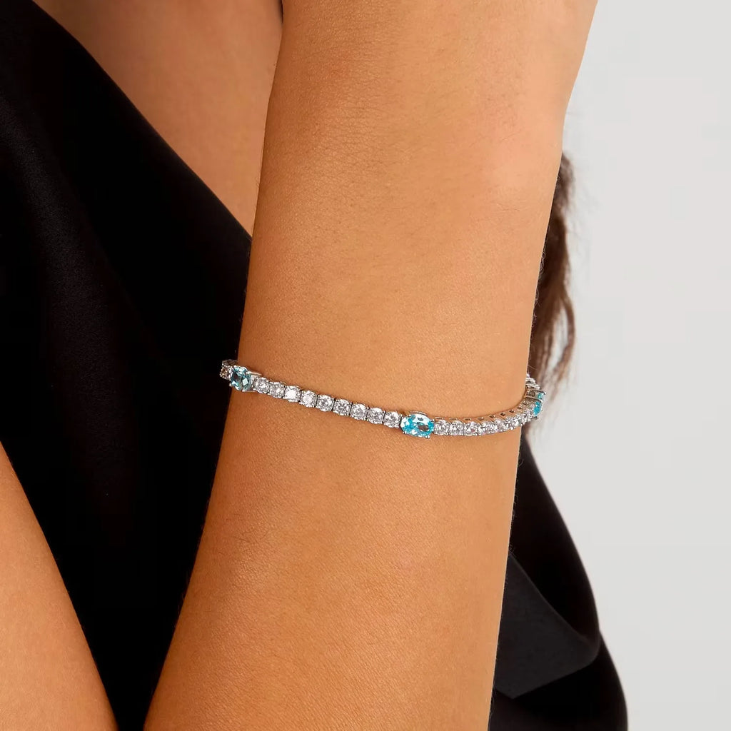 Bracciale tennis Morellato donna argento e zirconi SAIW269