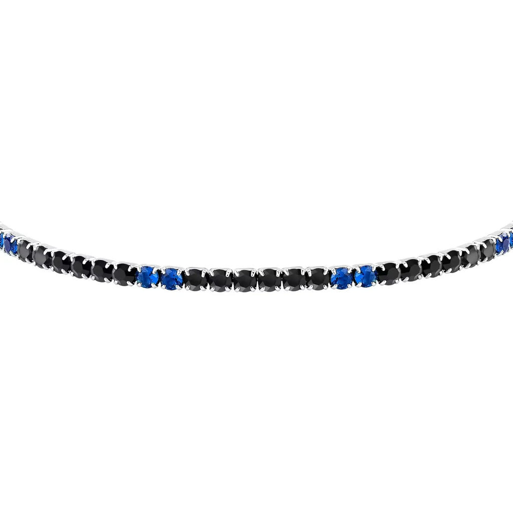 Bracciale tennis Morellato uomo argento e zirconi SATT27