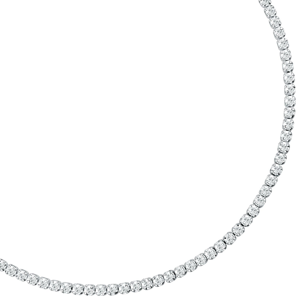 Bracciale tennis bianco donna in argento Le petite story lps05awv31