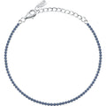 Bracciale tennis donna in argento con zirconi blu Le petite story lps05awv33