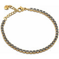 Bracciale tennis donna Ops in acciaio con zirconi OPSBR-938