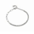 Bracciale tennis donna Ops in acciaio con zirconi bianchi opsbr-893