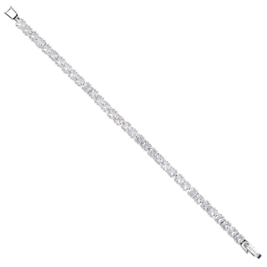 Bracciale tennis donna Ottaviani con zirconi bianchi
