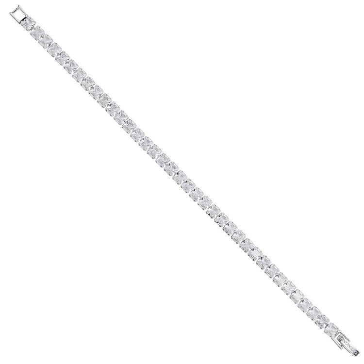 Bracciale tennis donna Ottaviani con zirconi bianchi