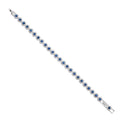 Bracciale tennis donna Ottaviani con zirconi blu