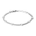 Stroili Damen-Tennisarmband aus Stahl mit Herzen