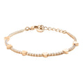 Bracciale tennis donna Stroili in ottone rosato con zirconi 1689006