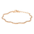Stroili Damen Tennisarmband Romantic Shine Messing Rosa Kristall