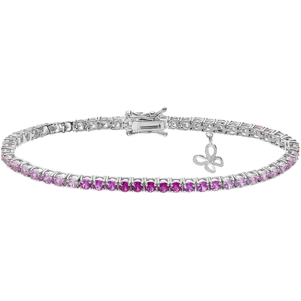Bracciale tennis donna argento 925 gioiello Comete bra 169