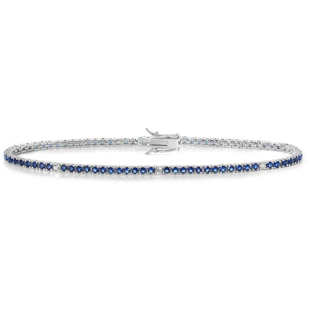 Bracciale tennis donna argento 925 gioiello Comete bra 174