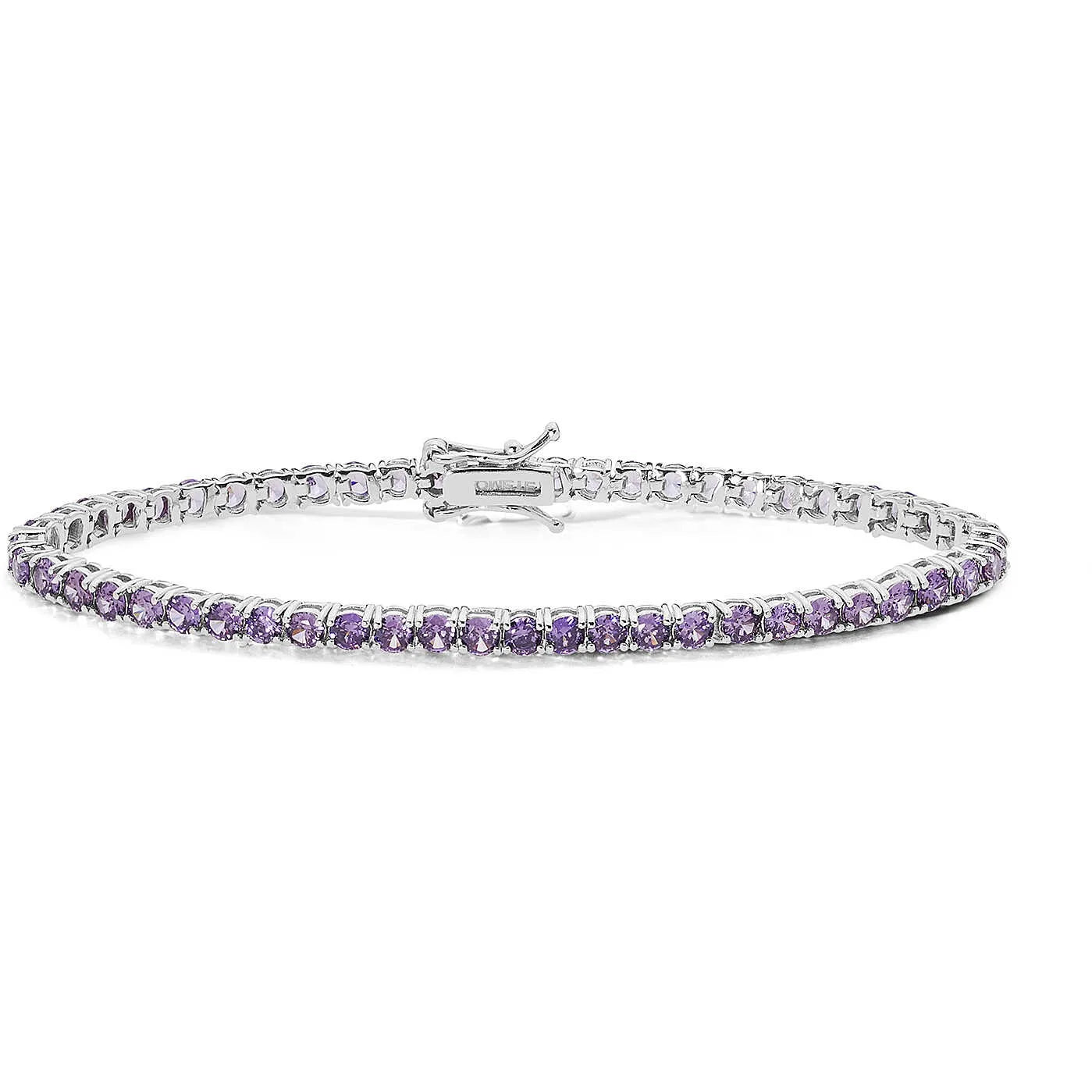 Bracciale tennis donna argento 925 gioiello Comete bra 238