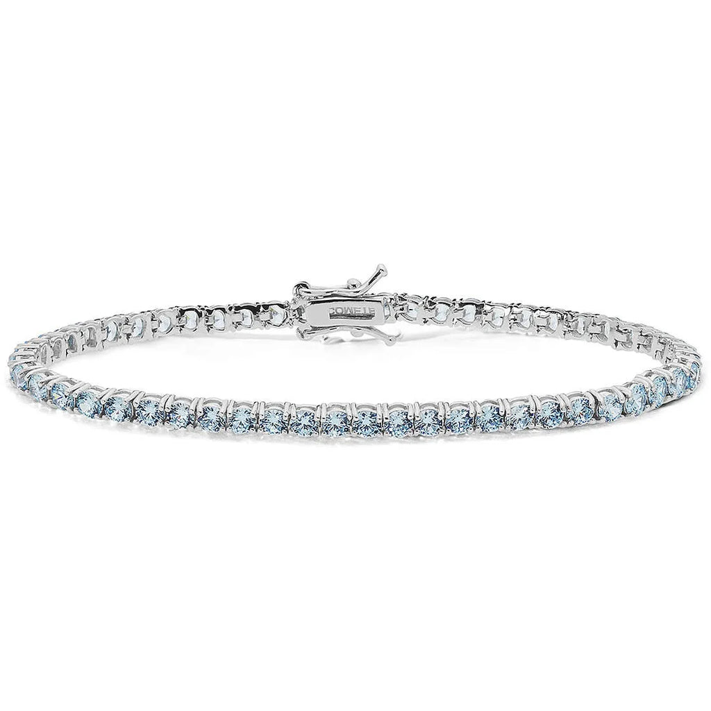 Bracciale tennis donna argento 925 gioiello Comete bra 240 m18