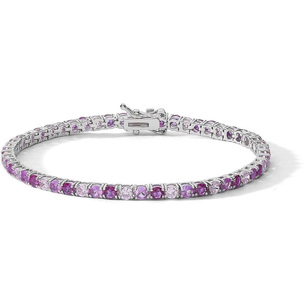 Bracciale tennis donna argento 925 gioiello Comete bra 268