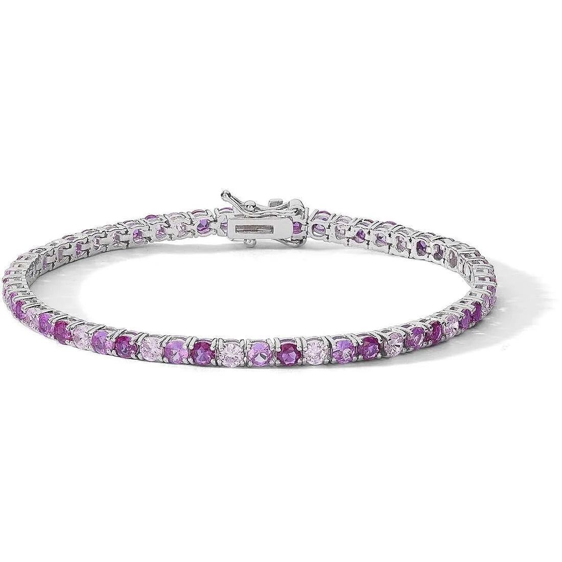 Bracciale tennis donna argento 925 gioiello Comete bra 268
