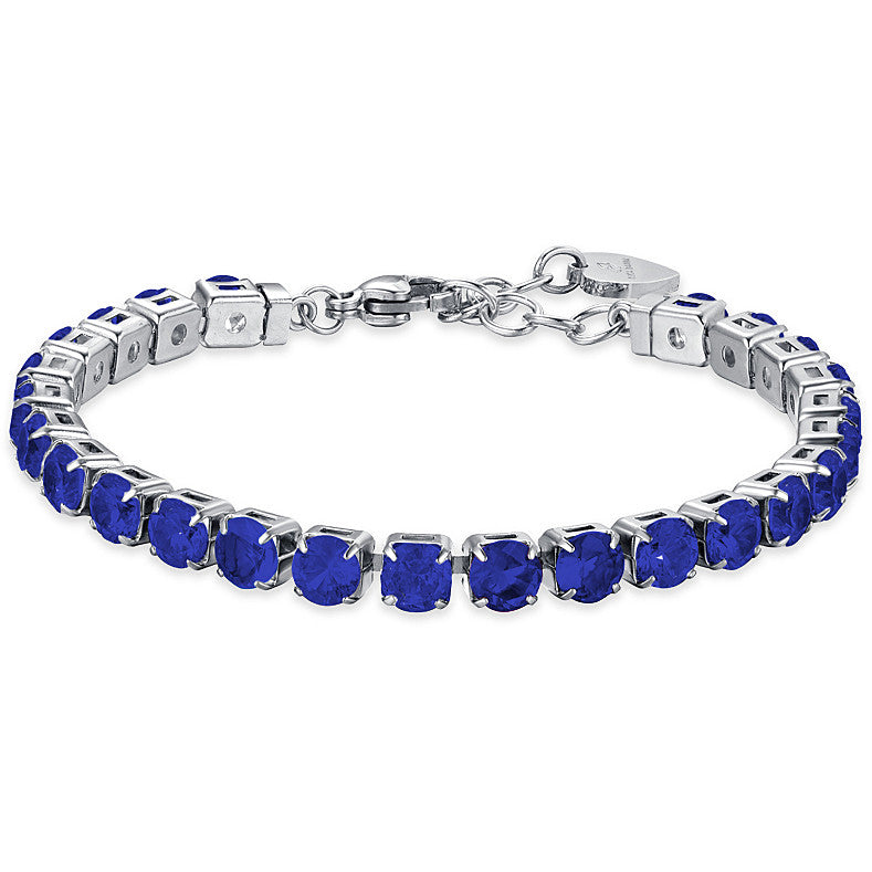 Bracciale tennis donna gioielli Luca Barra bk2367