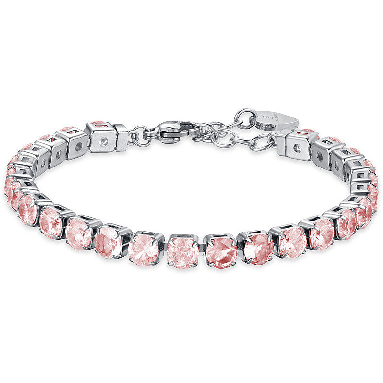 Bracciale tennis donna gioielli Luca Barra bk2368