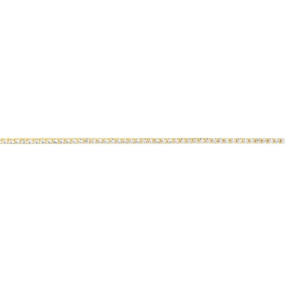 Bracciale tennis in acciaio dorato donna Stroili