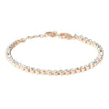 Bracciale tennis rosato e cristalli Stroili donna 1663927