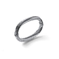 Bracciale torchon argentato Unoaerre 2796