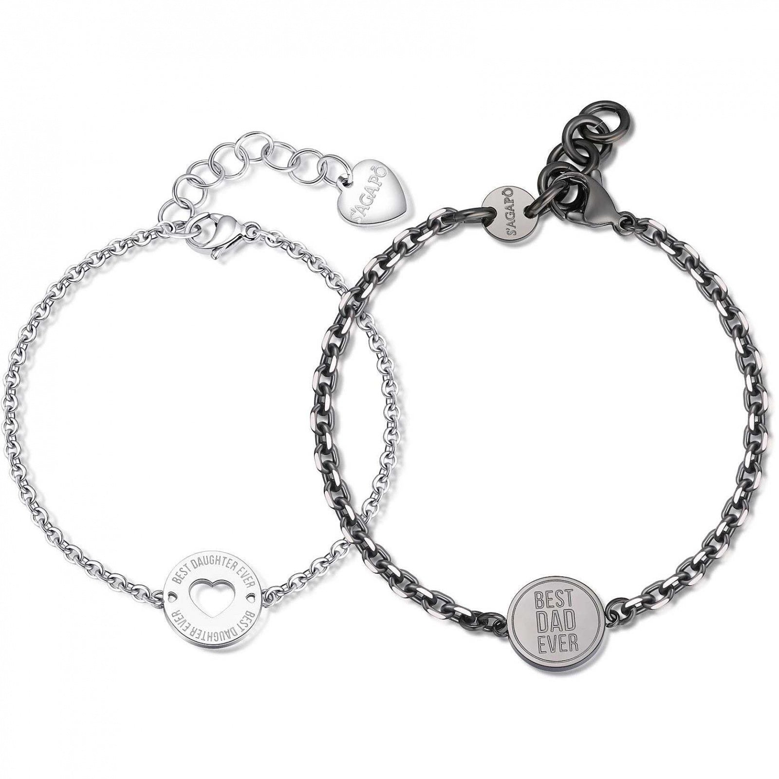 Unisex-Armband Sagapò Me You sey15 Vater-Sohn