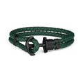 Unisex-Armband aus grünem Leder Paul Hewitt Ph-l-b-g-xxl